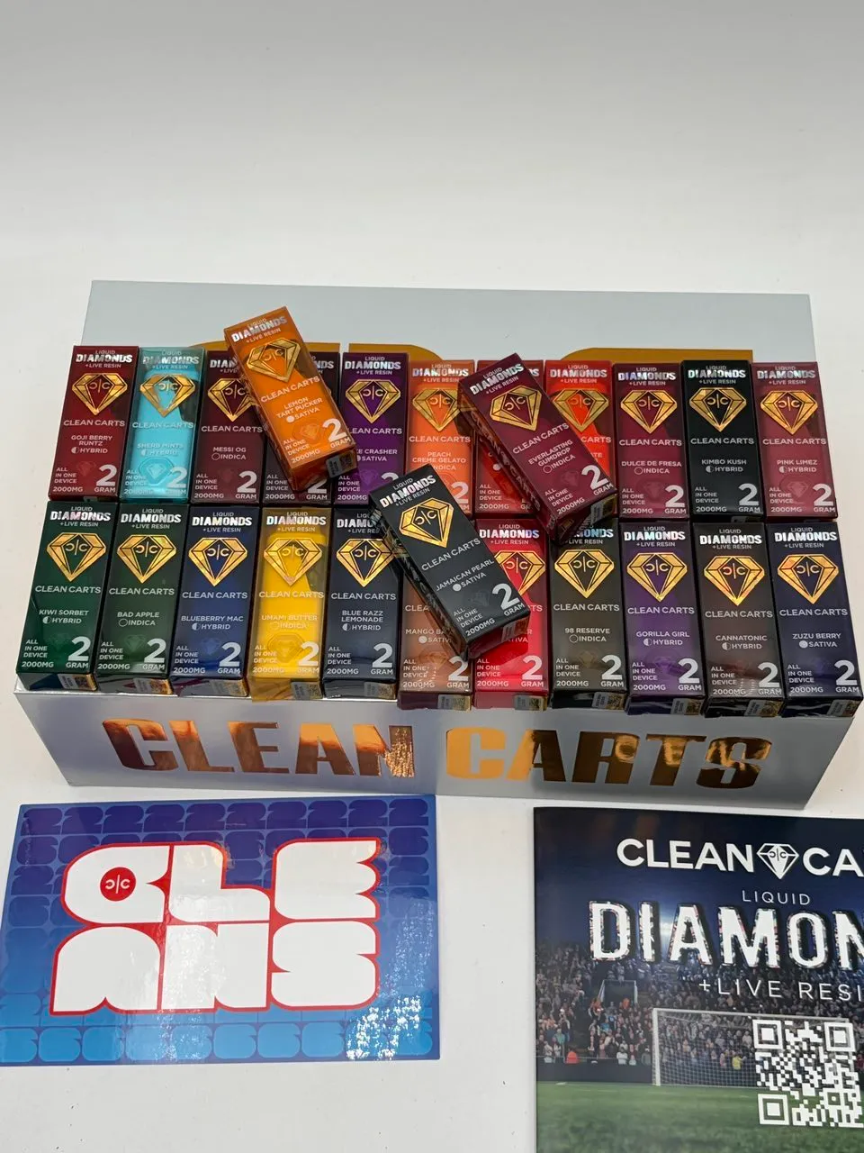 NEW CLEAN CARTS - WORLD CUP (2G)